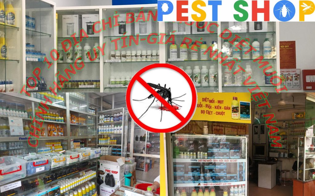 TOP 10 ĐỊA CHỈ BÁN THUỐC DIỆT MUỖI