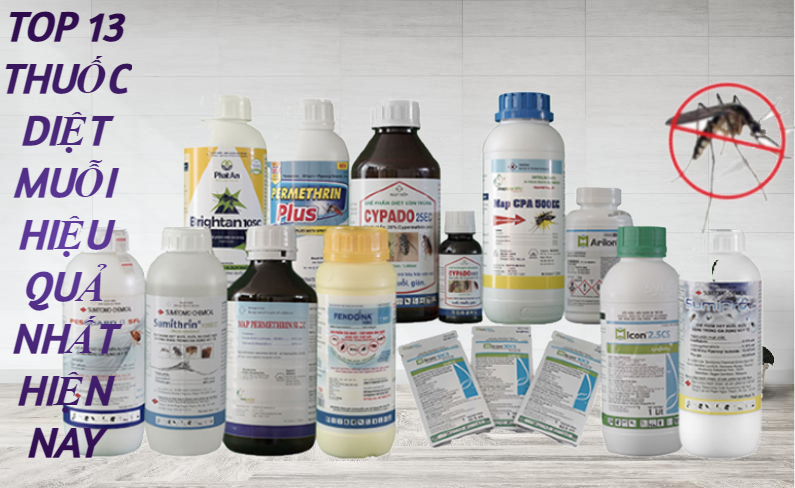 THUỐC DIỆT MUỖI HIỆU QUẢ NHẤT HIỆN NAY