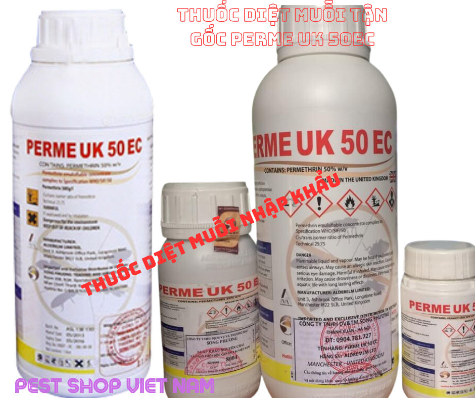 Thuốc diệt muỗi tận gốc  Perme UK 50EC