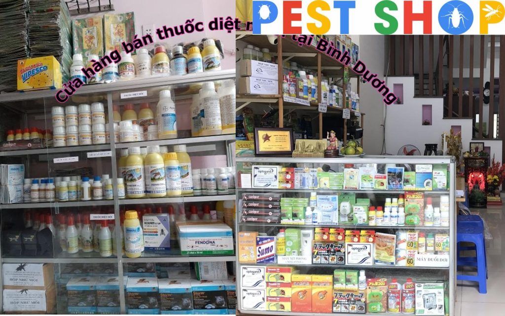 Cửa hàng bán thuốc diệt muỗi tại Bình Dương