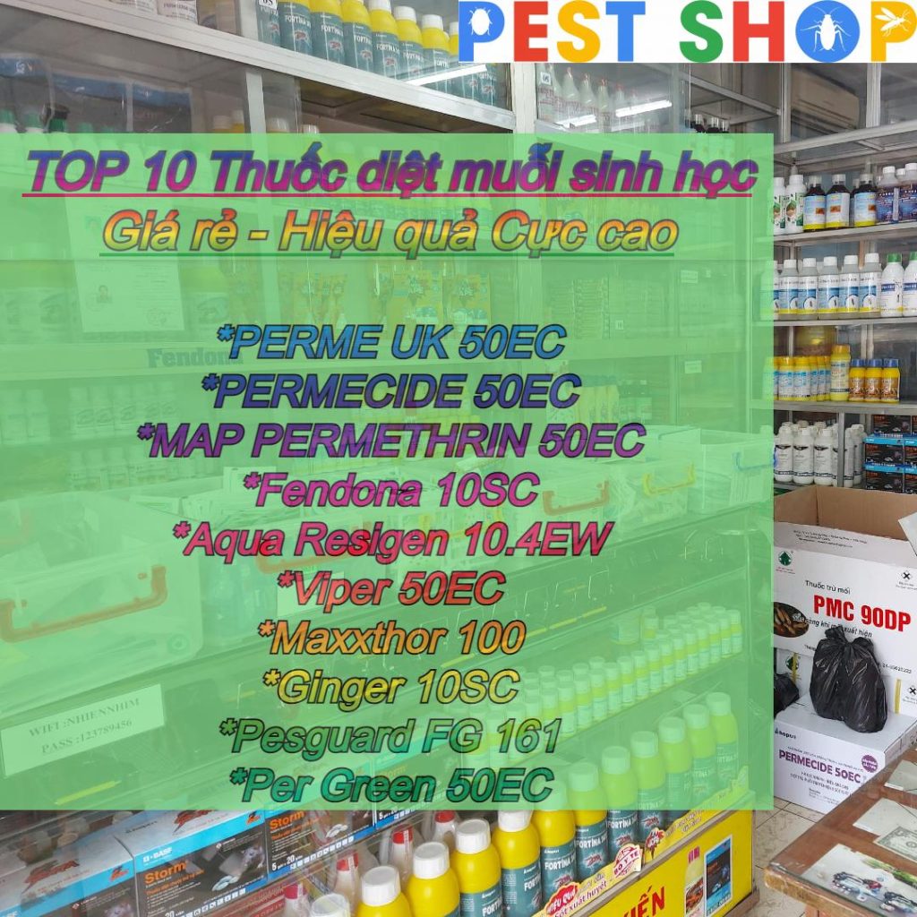 Thuốc diệt muỗi sinh học Giá rẻ