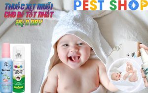 Thuốc xịt muỗi cho bé tốt nhất hiện nay