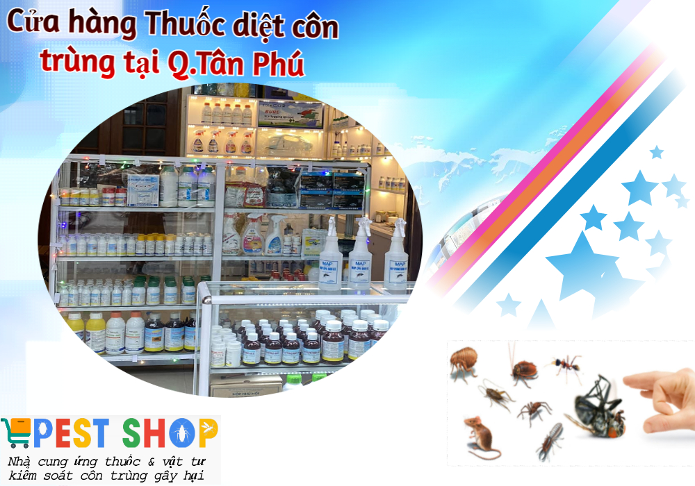 Thuốc diệt côn trùng tại Q.Tân Phú