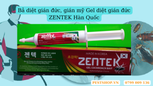 Bả diệt gián đức, gián mỹ Gel diệt gián đức ZENTEK Hàn Quốc
