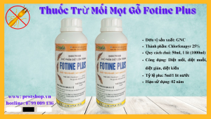 Thuốc Trừ Mối Mọt Gỗ Fotine Plus