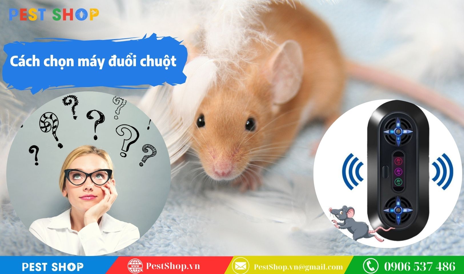 Cách chọn máy đuổi chuột