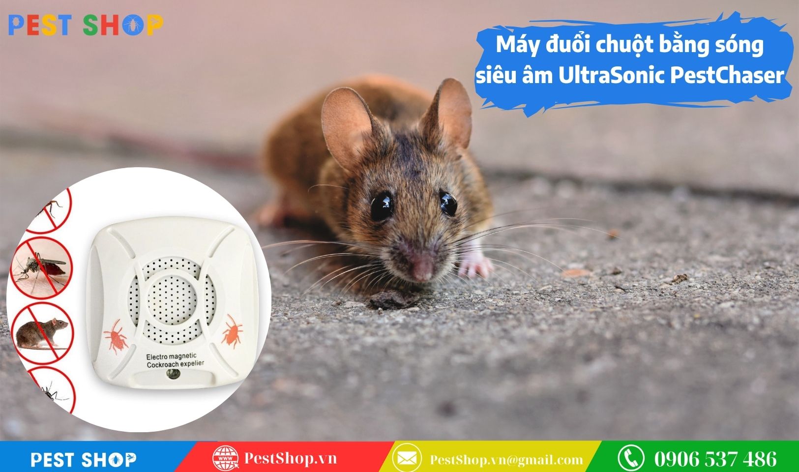 Máy đuổi chuột Pest Repeller