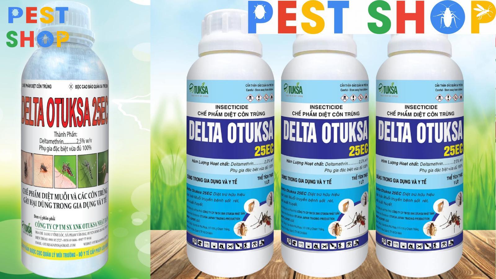 THUỐC DIỆT CÔN TRÙNG CỦA NHẬT Delta Otuksa 25EC
