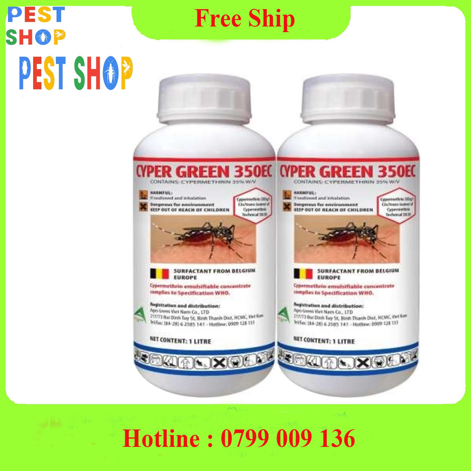 THUỐC DIỆT MUỖI Cyper Green 35EC