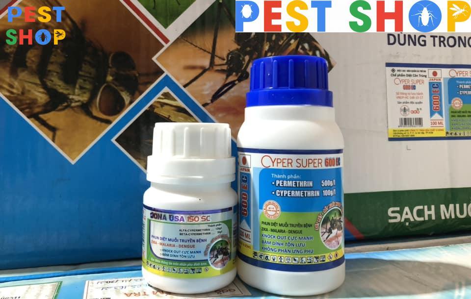 Thuốc diệt CÔN TRÙNG Cyper Super 600EC