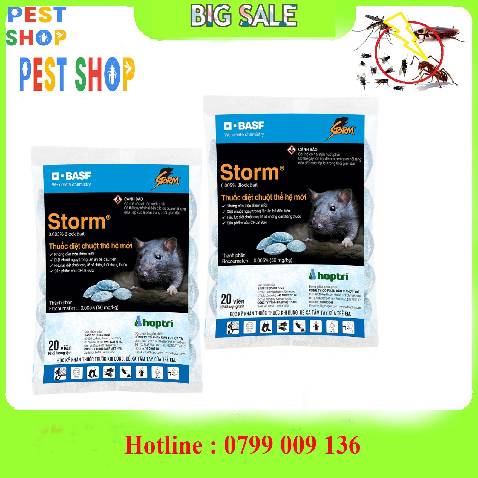 Thuốc diệt chuột Storm 0.005%