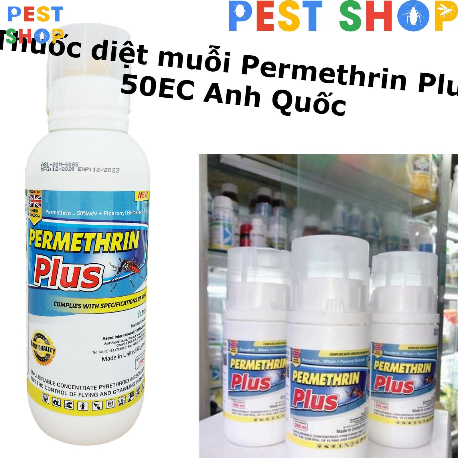 Thuốc diệt côn trùng Permethrin Plus 50EC Anh Quốc