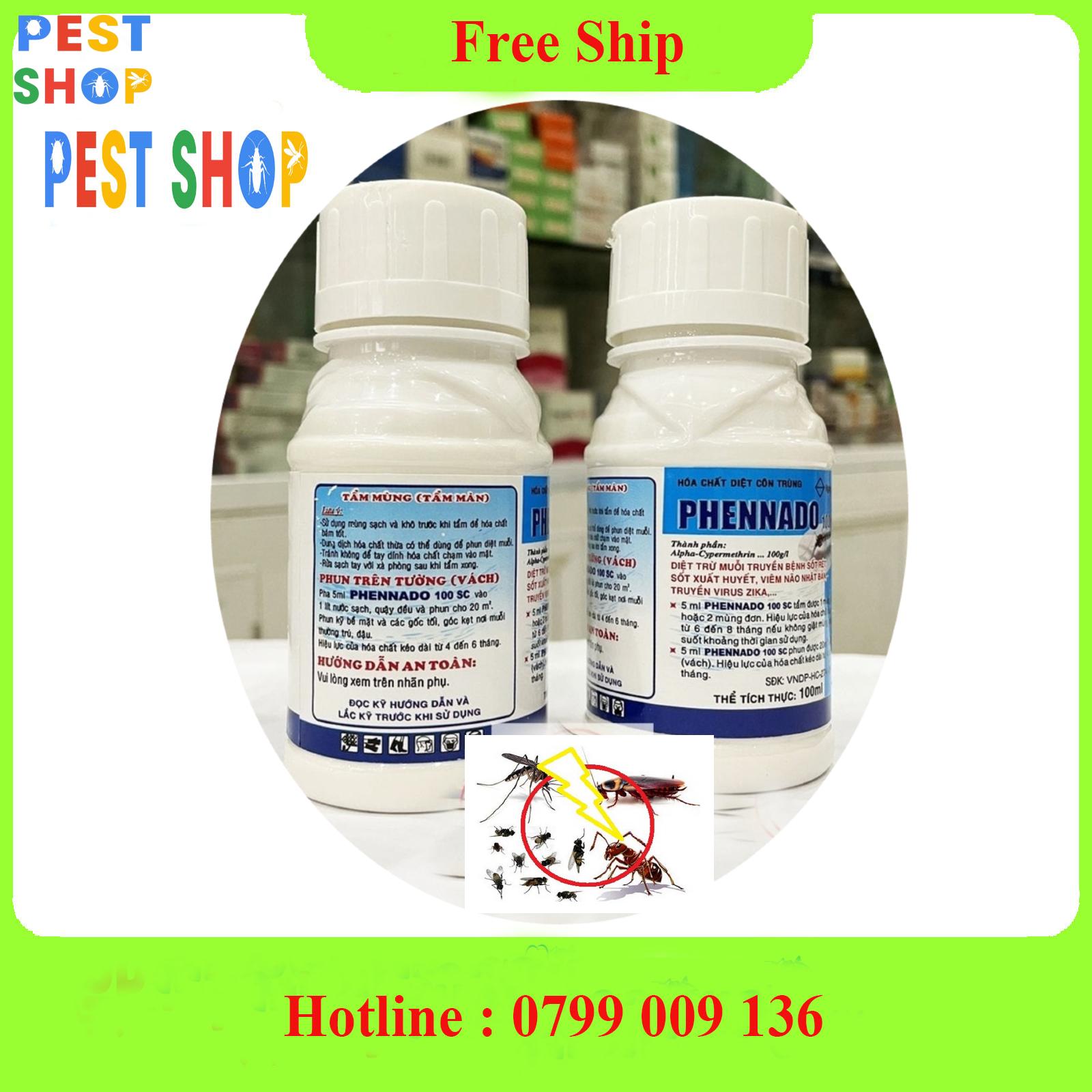 Thuốc diệt côn trùng Phennado 100SC
