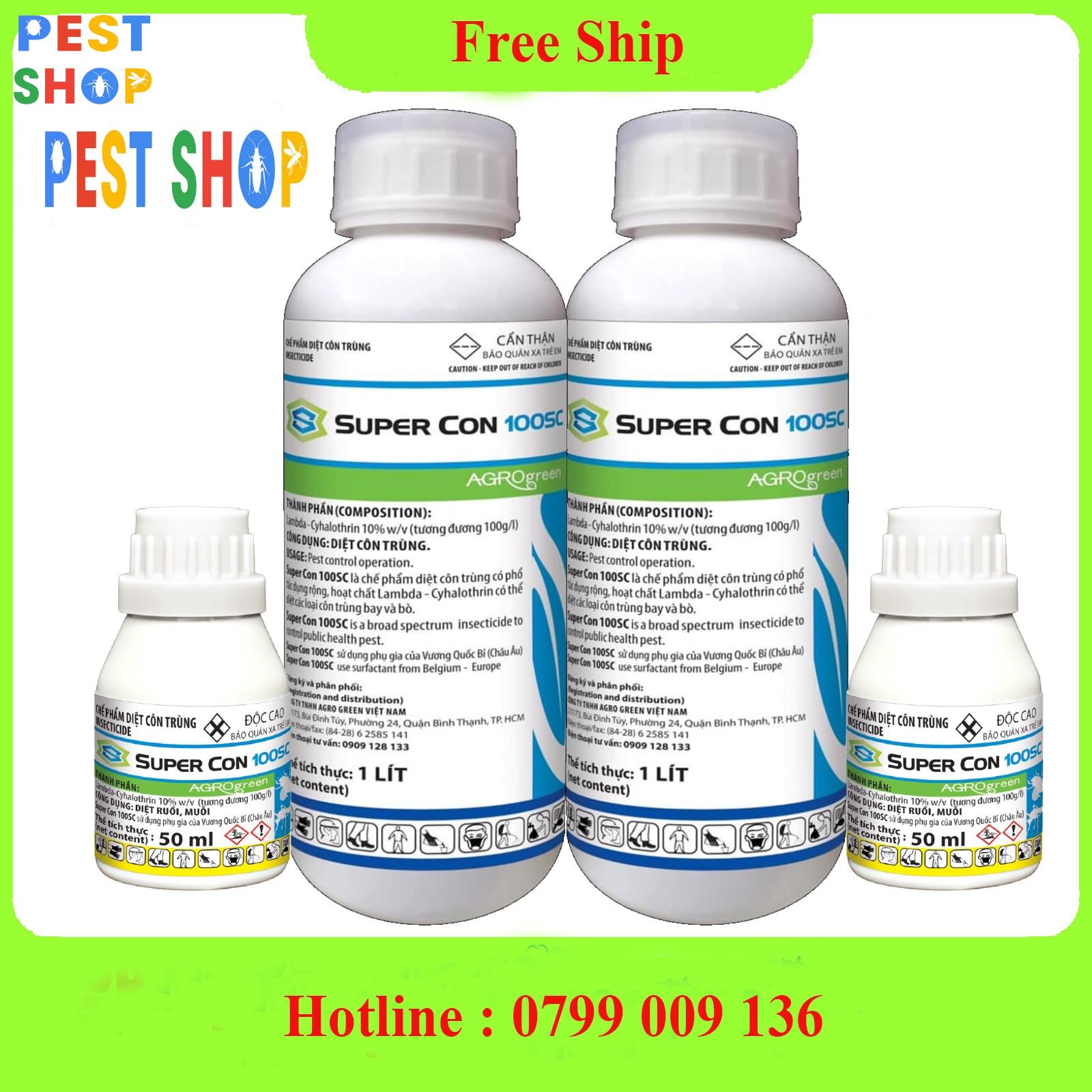 Thuốc diệt côn trùng Super Con 100SC