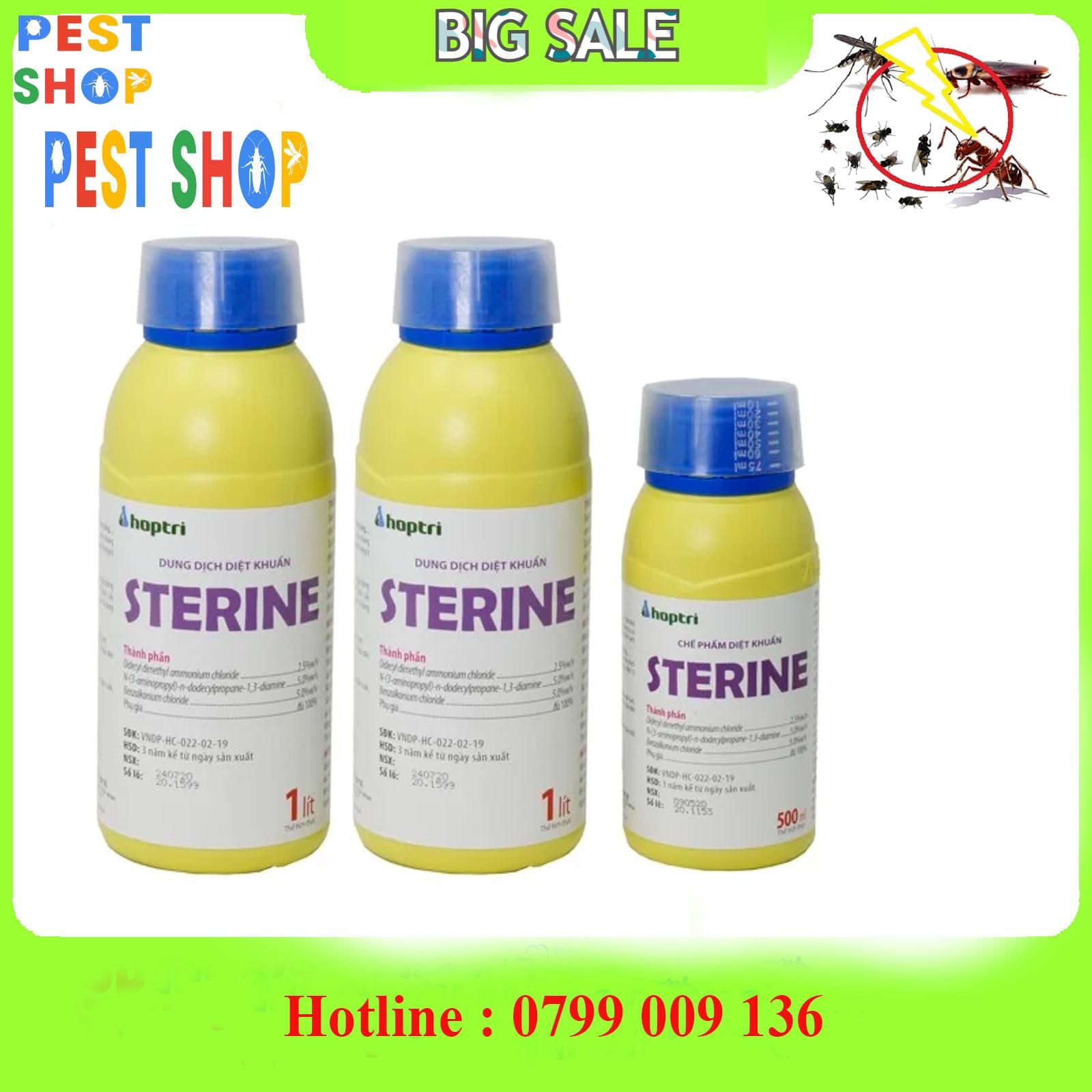 Thuốc diệt khuẩn Sterine