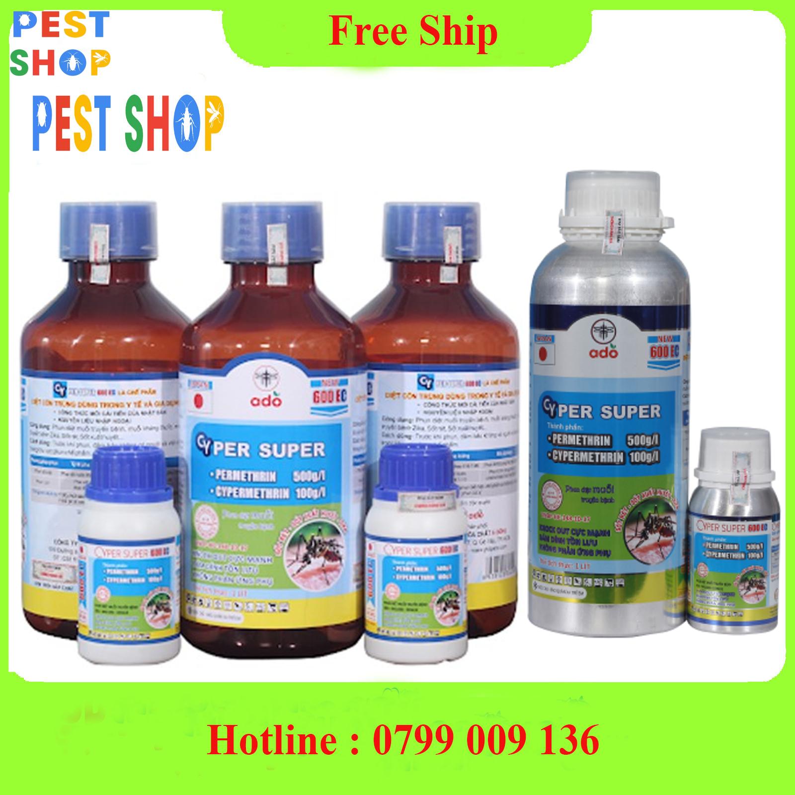 Thuốc diệt muỗi Cyper Super 600EC