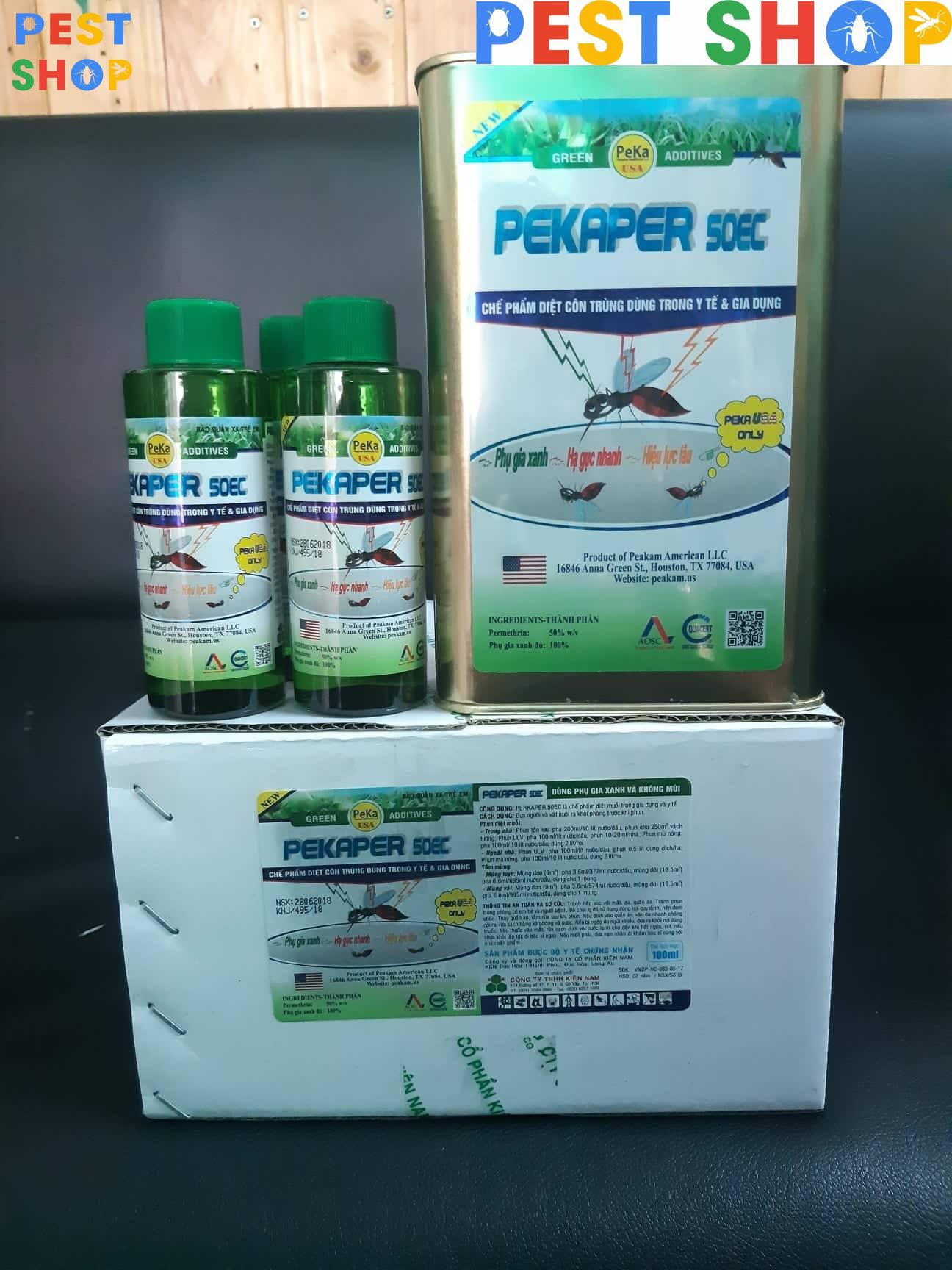 Thuốc diệt muỗi sinh học Pekaper 50EC