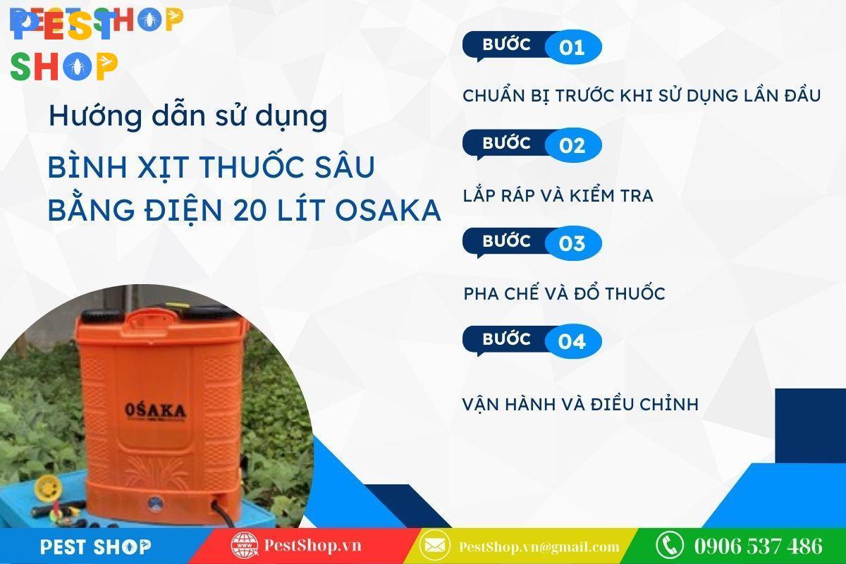 bình xịt thuốc sâu bằng điện 20 lít