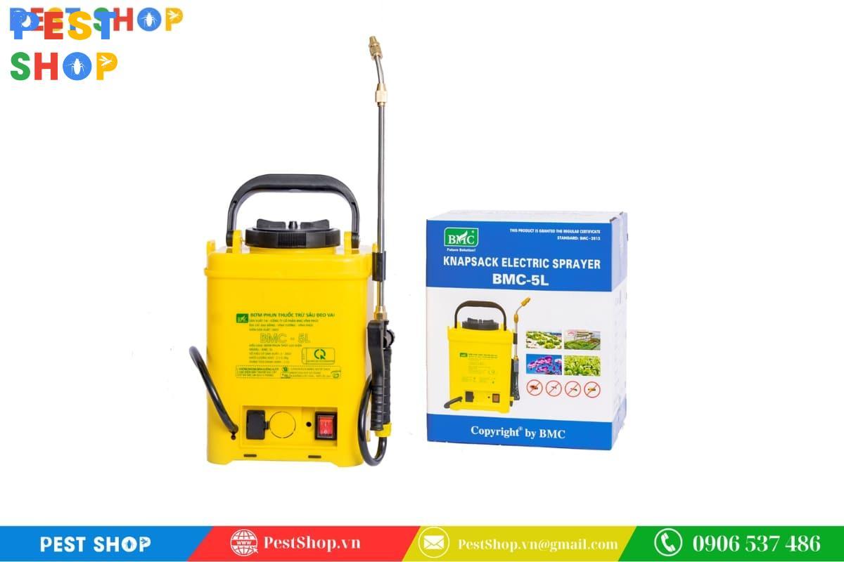 bình xịt thuốc sâu bằng điện 5 lít