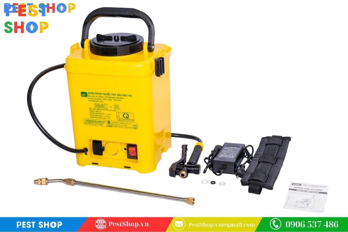 bình xịt thuốc sâu bằng điện 5 lít