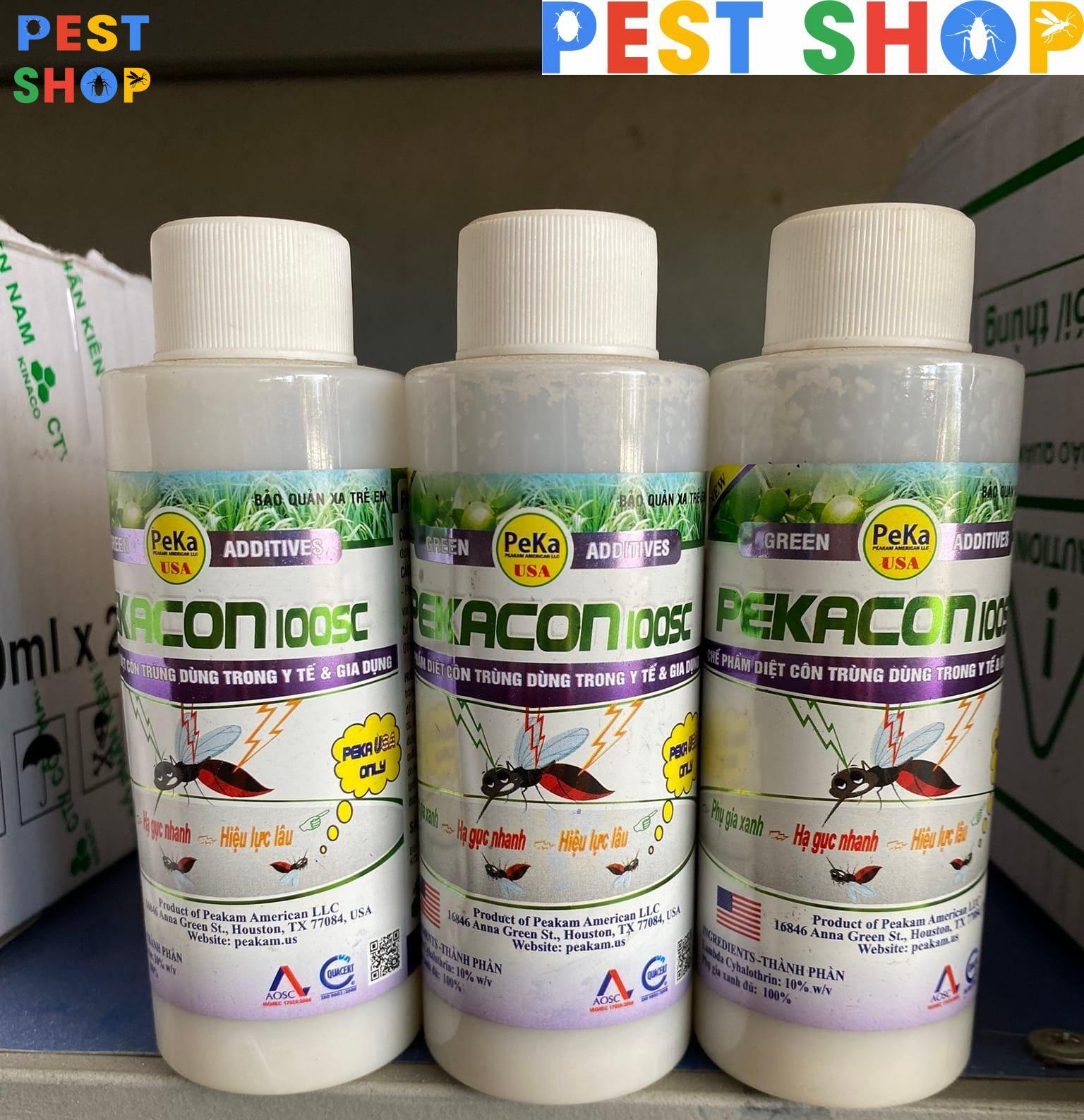 thuốc diệt muỗi sinh học Pekacon 100SC